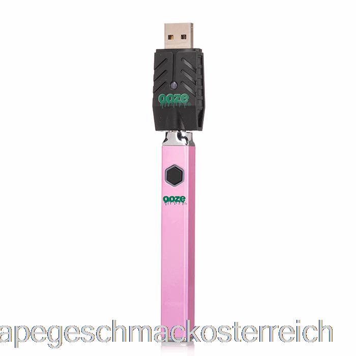 Ooze Quad Flex Temp 500mah Batterie Eisrosa Vape Geschmack